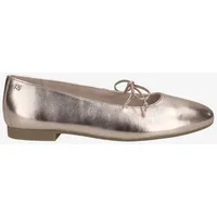 Paul Green Ballerina 1142-037, Glattleder, Beige, Damen EU 6/39