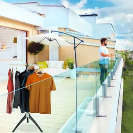 Relaxdays Hemden Wäscheständer, für 33 Bügel