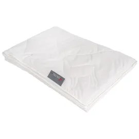 Badenia Alpaka Naturhaar Bettdecke leicht in weiß | Gr.: 200x200 cm