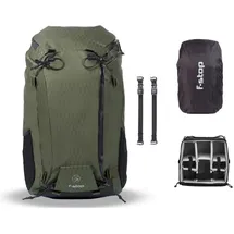 F-STOP DuraDiamond Rucksack Ajna Essentials Bundle dunkelgrün