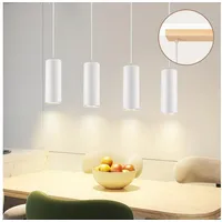 Glitzerlife Gbly - Pendelleuchte 4 Flammig GU10 Esszimmerlampe -