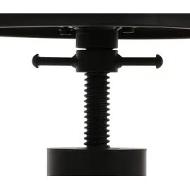 Mendler 2er-Set Barhocker HWC-N17, Barstuhl, höhenverstellbar drehbar Fußablage Industrial Metall Massiv-Holz - natur