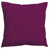 schlafgut Kissenbezug Woven Satin 80 x 80 cm Lila