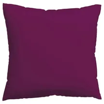 schlafgut Kissenbezug Woven Satin 80 x 80 cm Lila