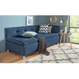 MAINTAL Polsterliege 90 x 200 cm Blau