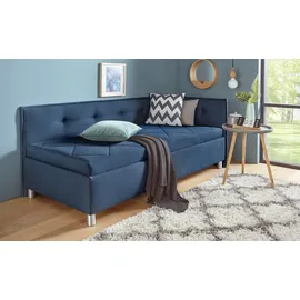 MAINTAL Polsterliege 90 x 200 cm Blau