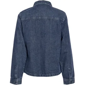 Noisy May Jeansbluse NMNEW SIGNE L/S DENIM SHIRT VI002MB NOOS Blau L