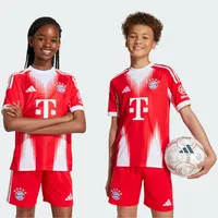 Adidas FC Bayern München 25/26 Heim Junior-kurzarm-t-shirt - Red