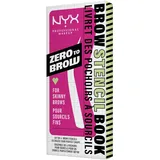 NYX Professional Makeup Zero to Brow Stencil Thick Brows