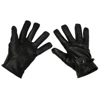 Max Fuchs Western Fingerhandschuhe Leder Schwarz L