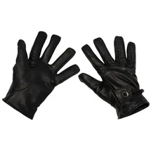 Max Fuchs Western Fingerhandschuhe Leder Schwarz L