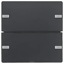 Berker Tastsensor 80142326 2fach Komfort Q.x ant samt