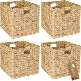 HMF Aufbewahrungskorb 32 x 34,5 x 32 cm 4-tlg. beige