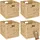 HMF Aufbewahrungskorb 32 x 34,5 x 32 cm 4-tlg. beige