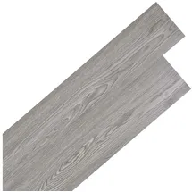 vidaXL Bodenplanken 18 pcs Dunkelgrau 2,51 m2 PVC