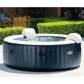 Intex PureSpa Bubble Massage Set Ø 216 x 71 cm navy blue