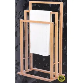 Bathroom Solutions Handtuchhalter mit 3 Stangen Braun