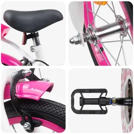 vidaXL Kinderfahrrad 14 Zoll Farbe Rosa