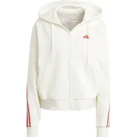 Adidas Future Icons 3-Streifen Sweatshirtjacke Damen beige S