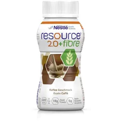 resource 2.0 + fibre Kaffee 4X200 ml Flüssigkeit