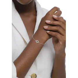 Elli Kleeblatt Armband 925 Sterling Silber silberfarben 19 cm