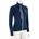 Fleece Grid Damen Fleecejacke Blau S