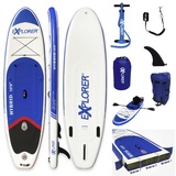 EXPLORER Stand Up Paddle Set »eXplorer« 320 x 84 x 15 cm blau