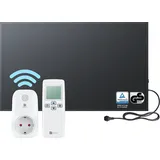 bringer-germany Bringer® Infrarotheizung - 600 (BRIH600) / BRTW: Smart Thermostat und App / Schwarz