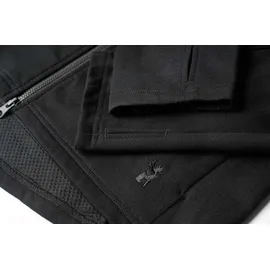 Chrome Merino Cobra 3.0 Reißverschlusspullover Herren Schwarz XL