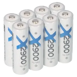 XCell 8x XCell Mignon AA Akku Ni-MH 1,2V 2900mAh