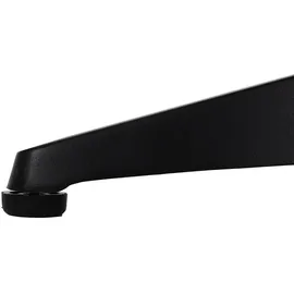 Mendler HWC-J95 Bistrotisch 70 x 70 x 74 cm Schwarz/Grau