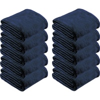 Wohndecke Fleece Wohndecke 10er-Pack "Amarillo", REDBEST, Fleece Uni blau 150 cm x 200 cm