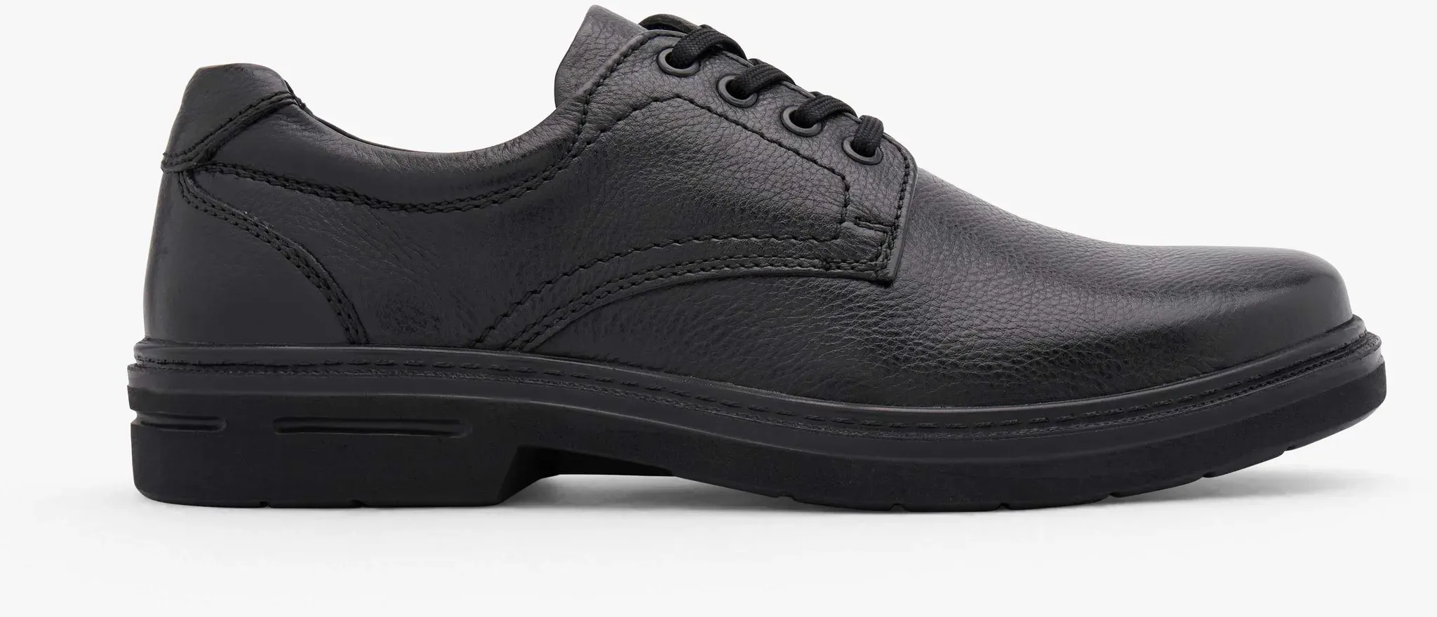 AM SHOE  Businessschuh Schwarz, Herren, Größe: 44, Material: Leder/Textil - AM SHOE  Businessschuh Schwarz, Herren, Größe: 44, Material: Leder/Textil - man - Schwarz