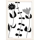 WALTHER+ DESIGN Bilderrahmen Liv Holz Weiß 30x40 cm 3er Set