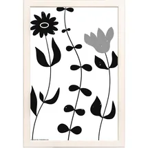 WALTHER+ DESIGN Bilderrahmen Liv Holz Weiß 30x40 cm 3er Set