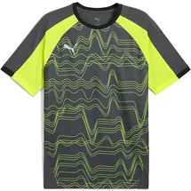 Puma individualLIGA Graphic Jersey Trikots, galactic gray/yellow alert
