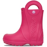 Crocs Handle It Rain Boot K, Unisex-Kinder Gummistiefel, Pink (Candy 6x0), 32/33 EU