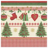 Home fashion Serviette Traditional Christmas