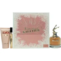 Jean Paul Gaultier Scandal Eau de Parfum 80 ml + Body Lotion 75 ml + Eau de Parfum 10 ml Geschenkset Christmas Edition