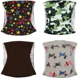 Waschbare Windeln für Rüden (4er-Pack) Anti-Pipi-Band Wiederverwendbare Hundewindeln (m (34-44 cm))——
