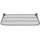 Boretti Tisch 79 x 31 x 53 cm Polyester grau