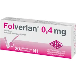 FOLVERLAN 0,4 mg Tabletten