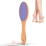 SUGERU®Neue 2 in 1 Nano Glas Hornhautentferner mit Bambusgriff - Nass & Trocken & schmerzlos | glass shaver,rasierstein | Professionelle Fußpflege sicher schnell zur Hornhautentfernung auf Füßen (A)