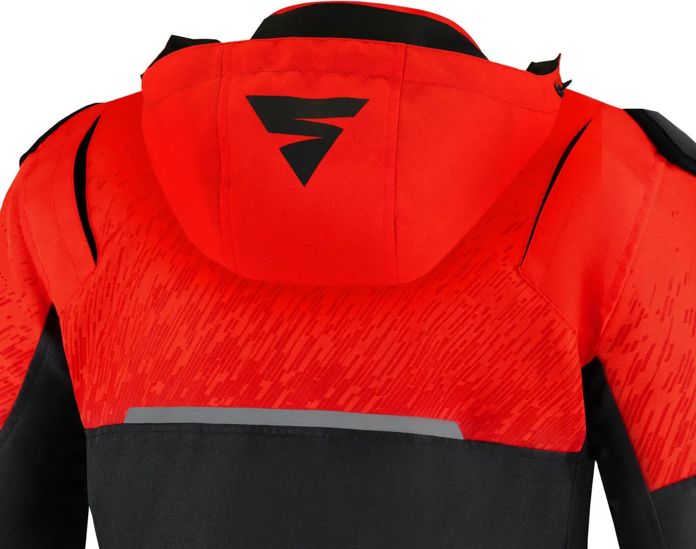 SHIMA Drift Capuchon, zwart-rood, Eén maat Voorman