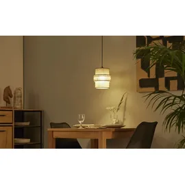 TK Lighting Calisto 1-flg. 20 cm beige