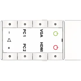 Kindermann Neets EcHo - Tastenbedienfelder - 8 Tasten - Kabel - weiß, RAL 9003