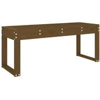 VidaXL Gartenbank Honigbraun 110x38x45 cm Massivholz Kiefer