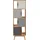 WoodMan Kinderbücherregal Avon 191 cm Eiche grau