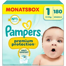 Pampers Premium Protection Gr. 1 (2-5 kg) 180 St.