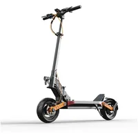 JOYOR E-Scooter S5 25 km/h 50 km/h 10 Zoll 600W 624 Wh 13 Ah Offroad Elektroroller E-Roller hohe Reichweite voll gefedert IP54 Scooter - Schwarz